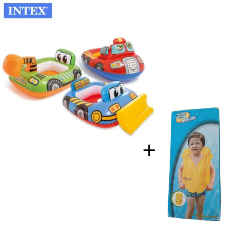 Intex Kiddie Floats + Prsluk za plivanje 41x30,5cm