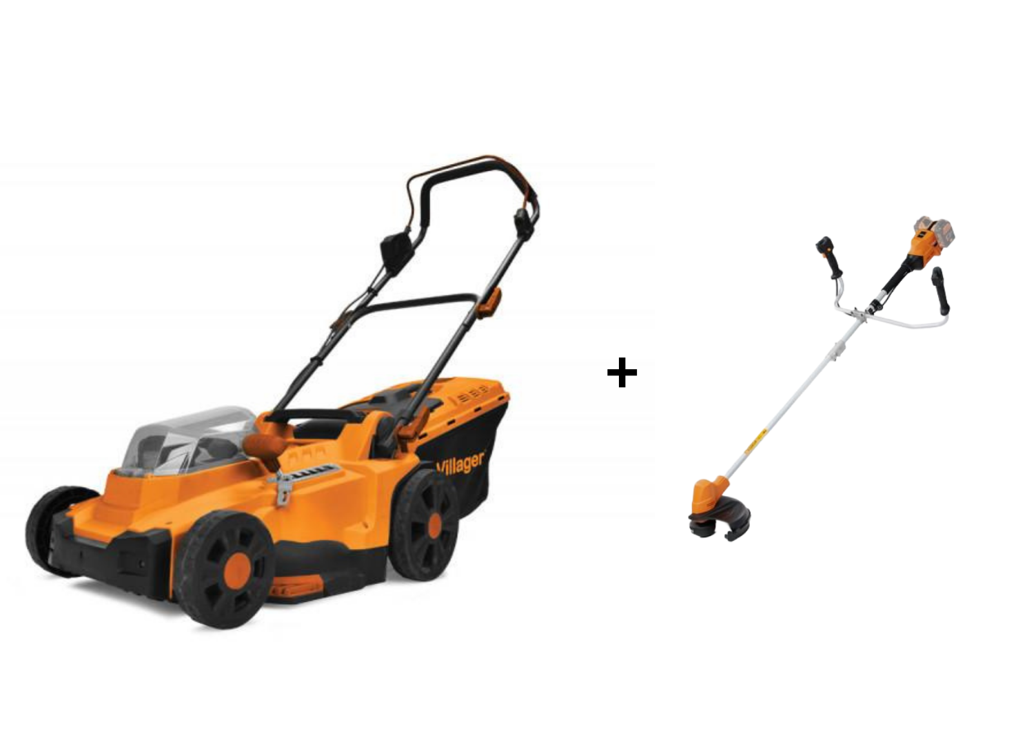 VILLAGER Akumulatorska brushless kosačica VILLY 4340 E 2BCB + POKLON Fuse akumulatorski trimer BC 3140