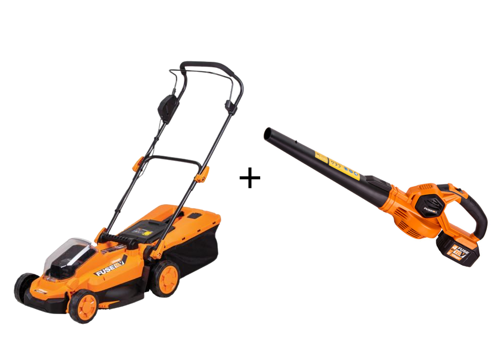 VILLAGER Akumulatorska brushless kosačica VILLY 2020 E-1BCB + Villager akumulatorski duvač za lišće VBV 2120 - Fuse