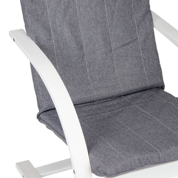 Stolica za ljuljanje white/charo MODERNHOME