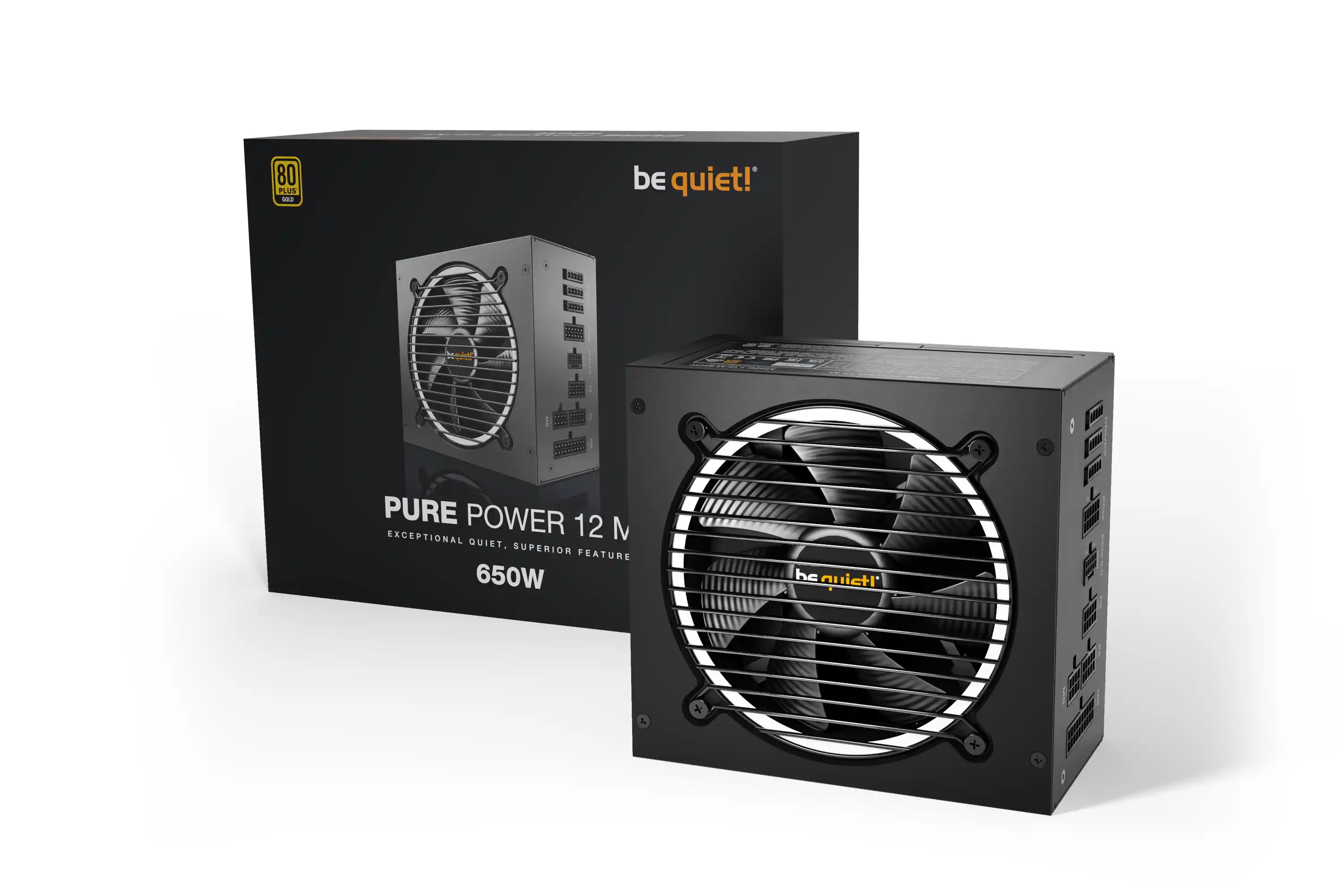 Napajanje Be Quiet Pure Power 12M 650W Gold BN342 Modularno ATX3.0