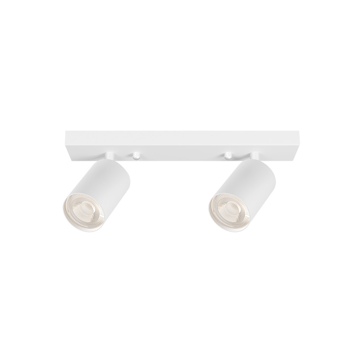 BRAYTRON bela spot lampa 2xGU10