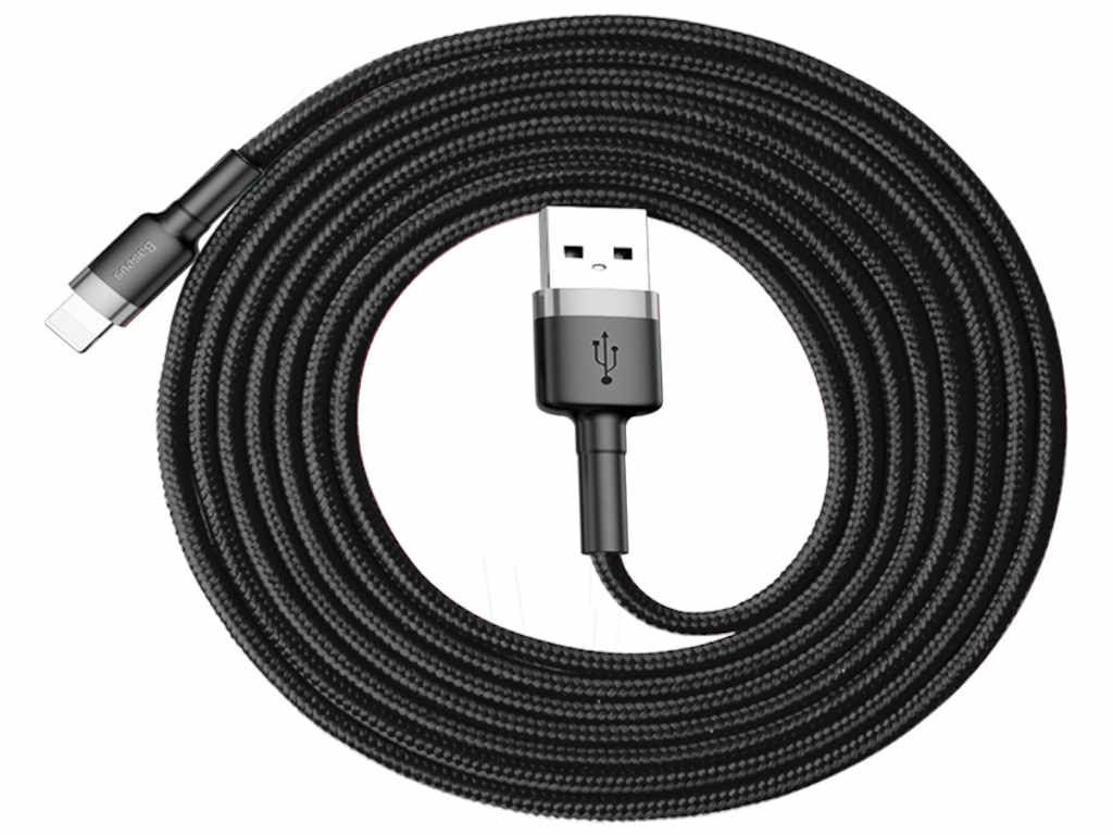 Kabl BASEUS Cafule/USB to Lightning/1.5A/2m/crna