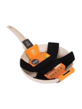 Tiganj duboki 24cm Stone Line Texell TPSL-D24 + GRATIS PODMETAČ / ŠTITNIK ZA TIGANJE