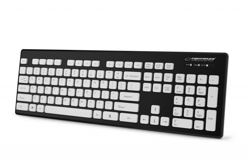 ESPERANZA EK130K TASTATURA BELA USB VODOOTPORNA
