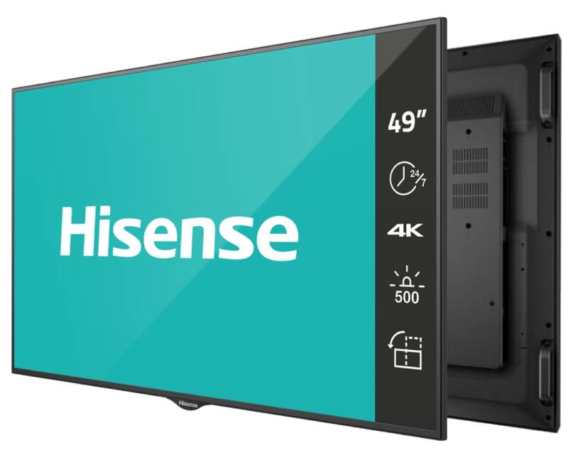HISENSE 55" 55BM66AE 4K UHD Digital Signage Display - 24/7 Operation