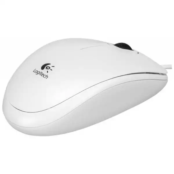Miš Logitech B100 USB 800dpi, beli - optički