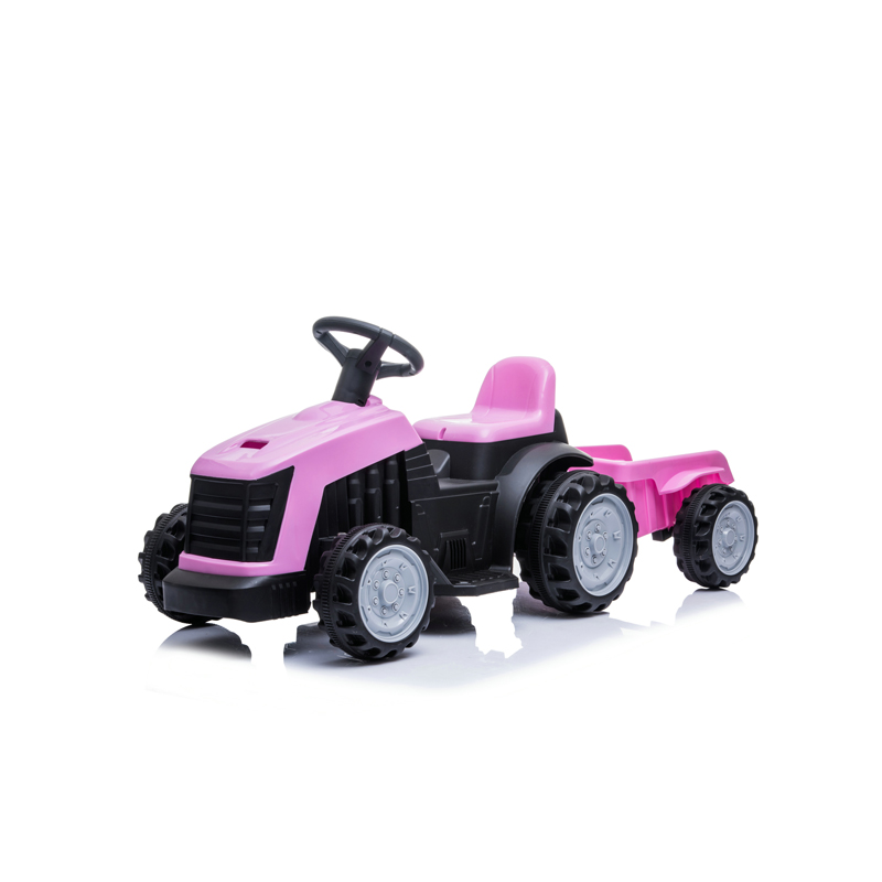 Traktor Sa Prikolicom Roze