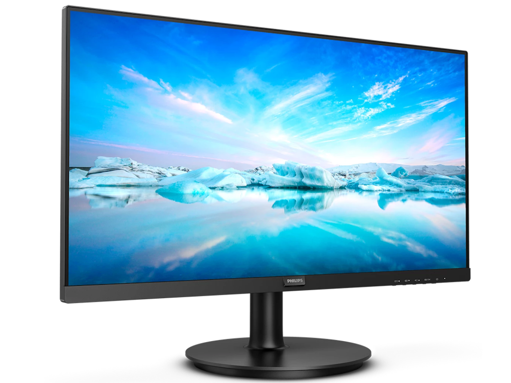Monitor PHILIPS 222V8LA/00 21.5"/VA/1920x1080/75Hz/4ms GtG/VGA,HDMI,DP/zvucnici/crna