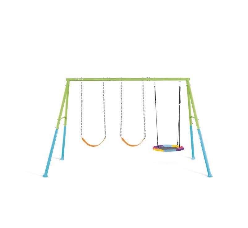 Intex Dečija Metalna Ljuljaška Trodelni Set