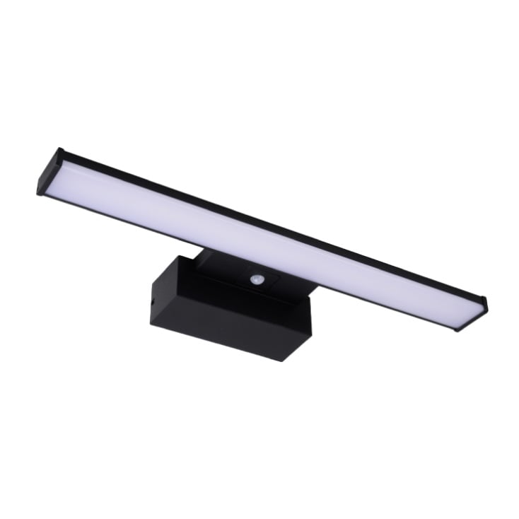 Zidna LED lampa 6W sa senzorom 4000K crna