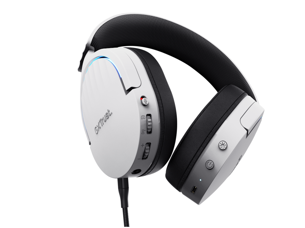 Slušalice TRUST GXT491W FAYZO WIRELESS/bela