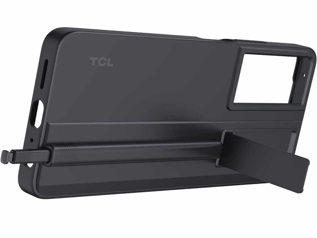 Maska+olovka za smartphone TCL 40 NxtPaper/bumper/crna