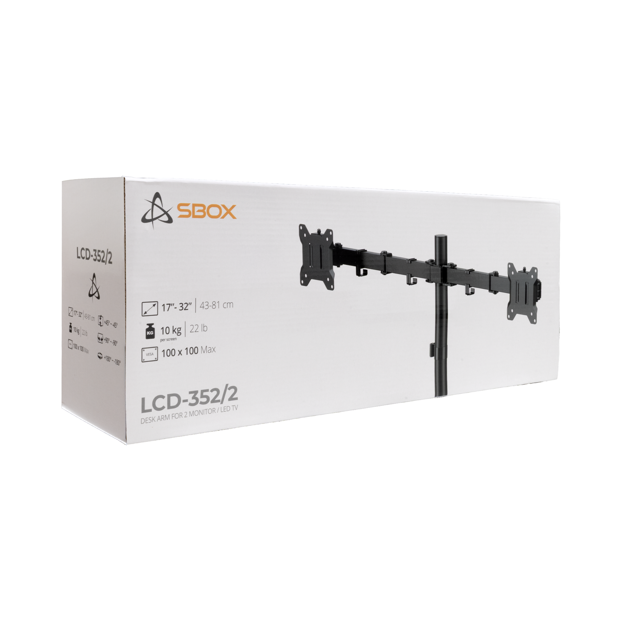 S BOX LCD 352/2 - 2, Nosac