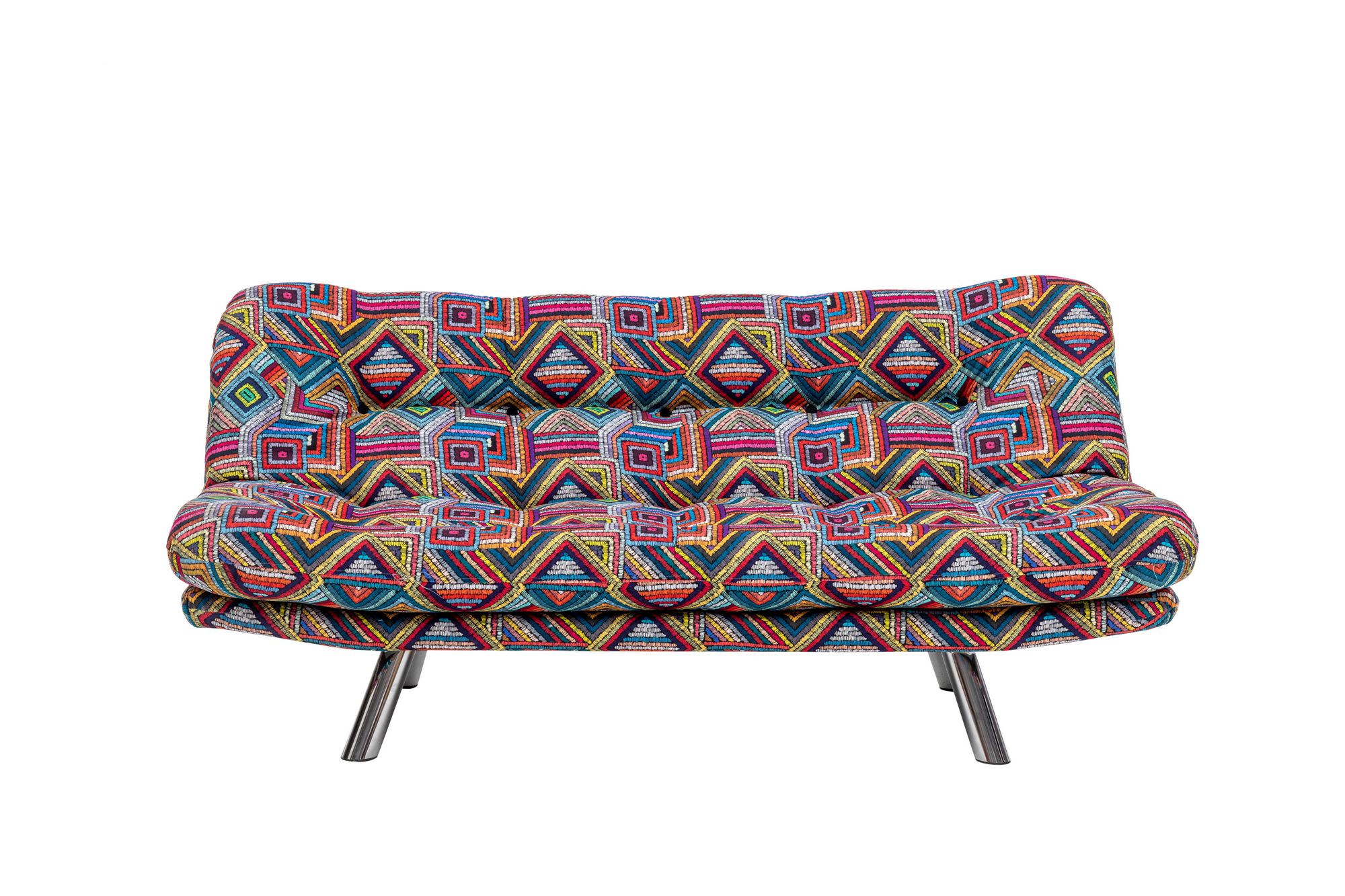 Trosed na razvlačenje Misa Small Sofabed - Patchwork Višebojna