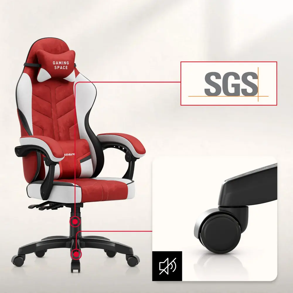 Huzaro Force 2.7 Crvena Gaming stolica