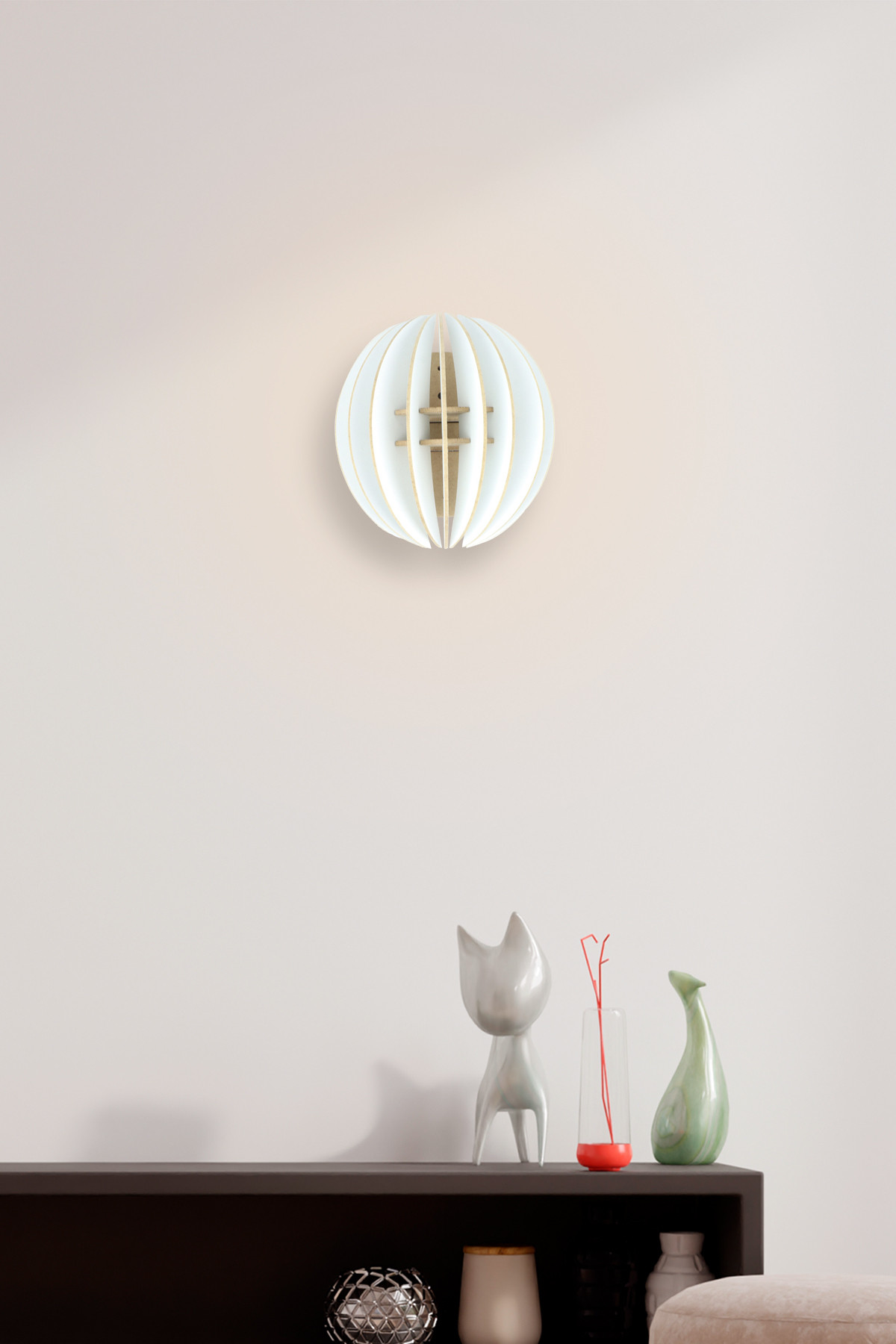 Zidna lampa 208-SB Bela