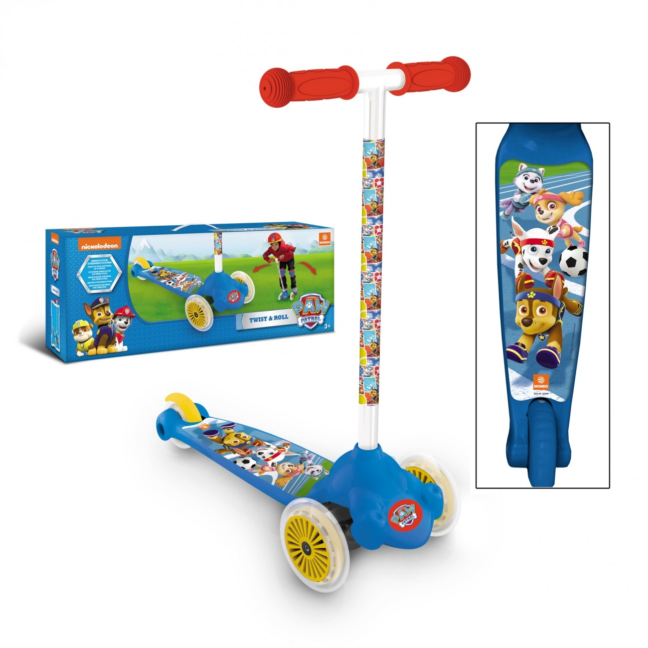 Paw Patrol Twist &amp; roll romobil
