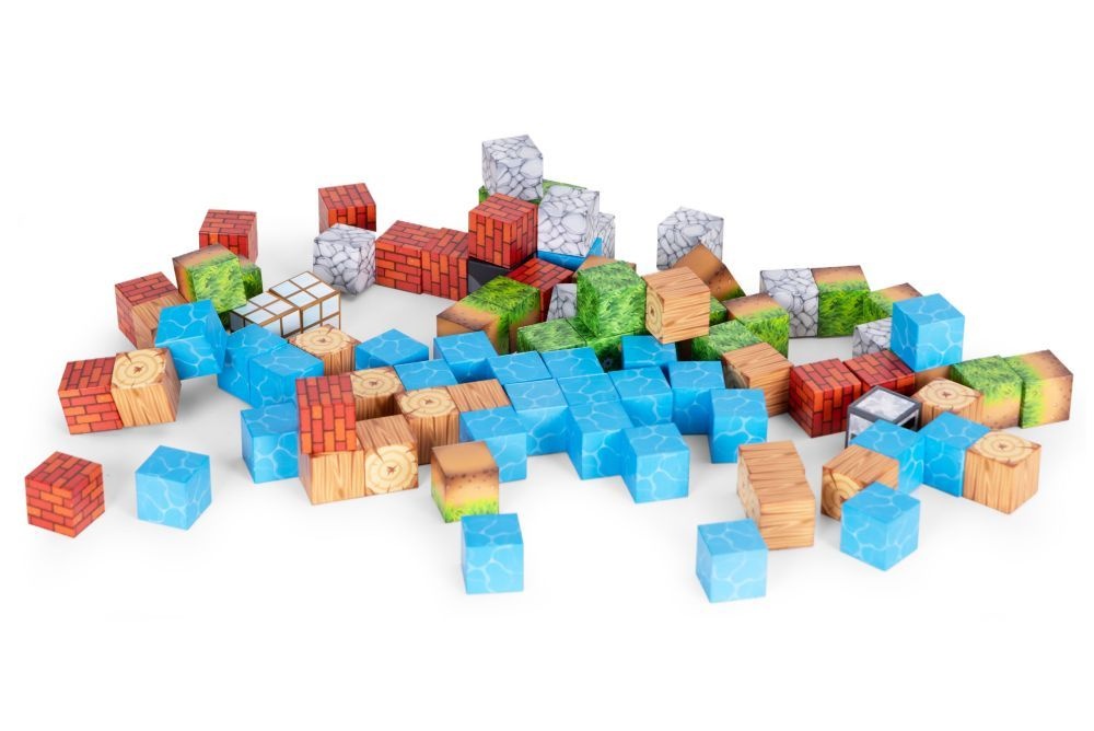 Set magnetnih kocki za decu – 87 delova