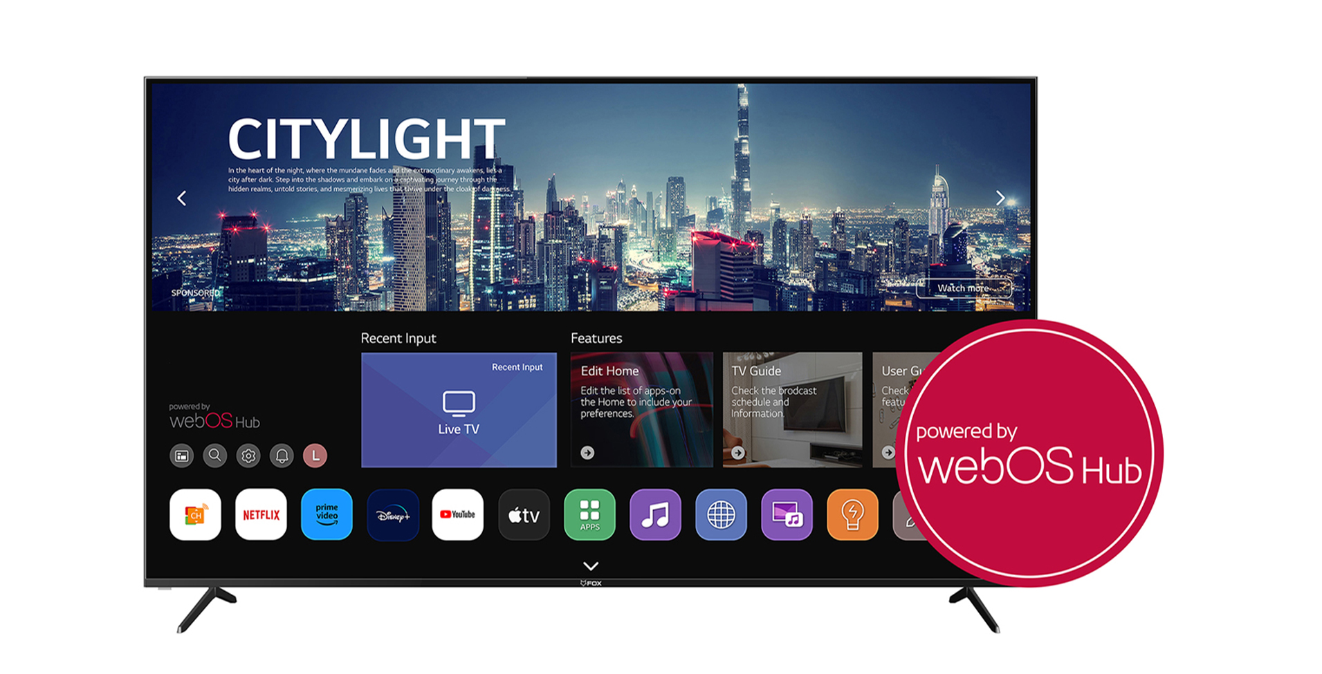 Televizor 85″ FOX 85WOS625D