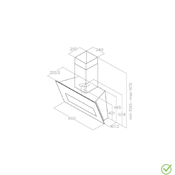 Aspirator BLOOM BL/A/85