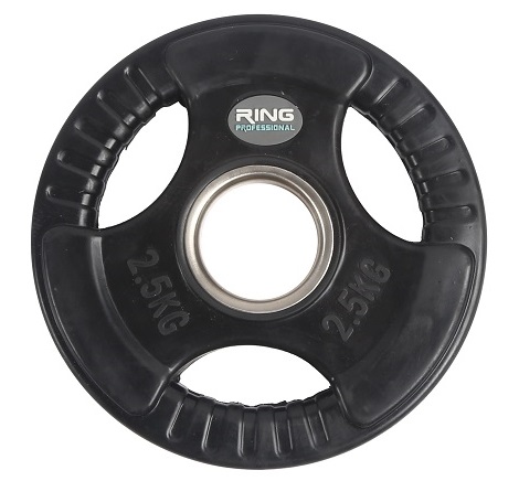 RING Olimpijski tegovi gumirani 2x2,5 kg-RX WP015-2,5