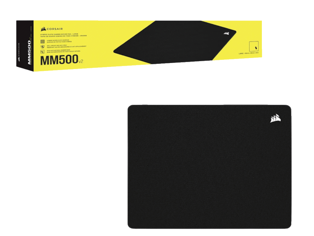 Podloga za miš CORSAIR MM500 v2/CH-941B161-WW/L/crna