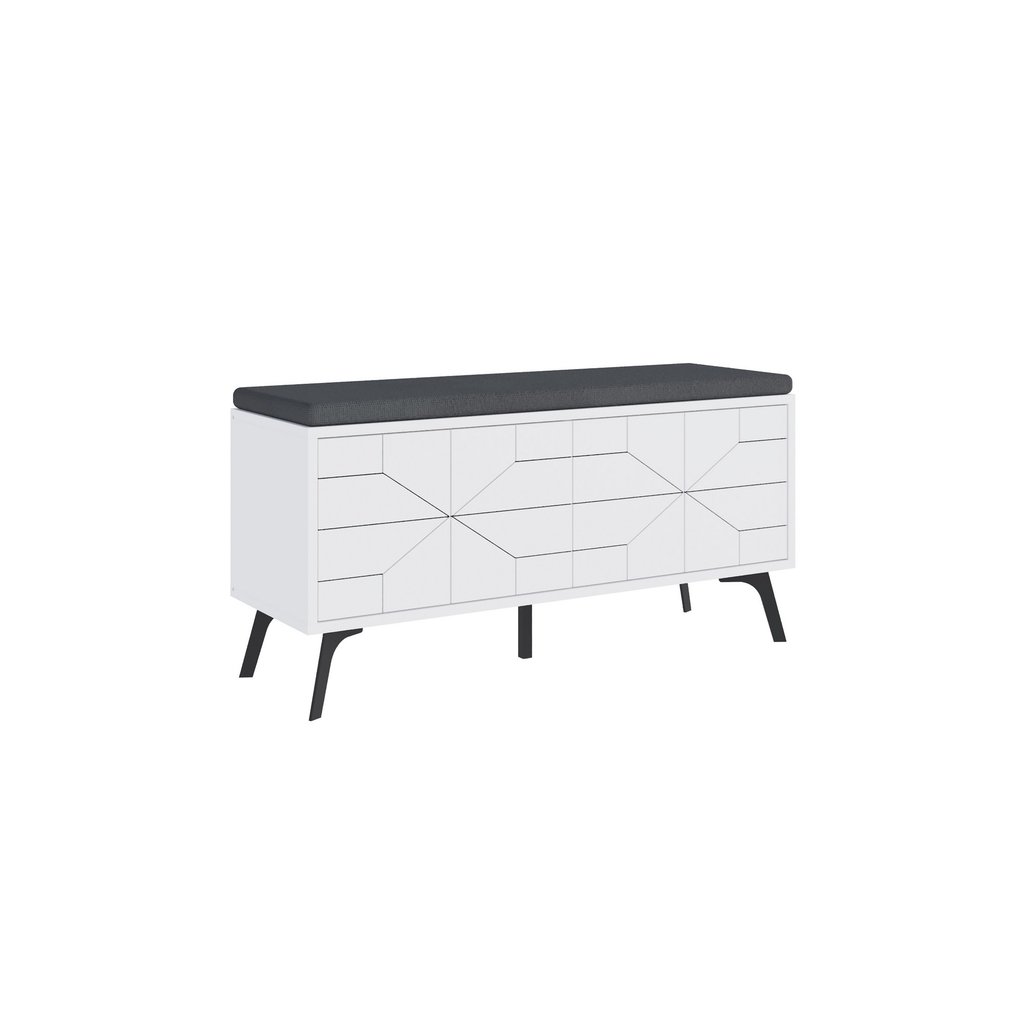 Cipelarnik Dune Bench - Bela