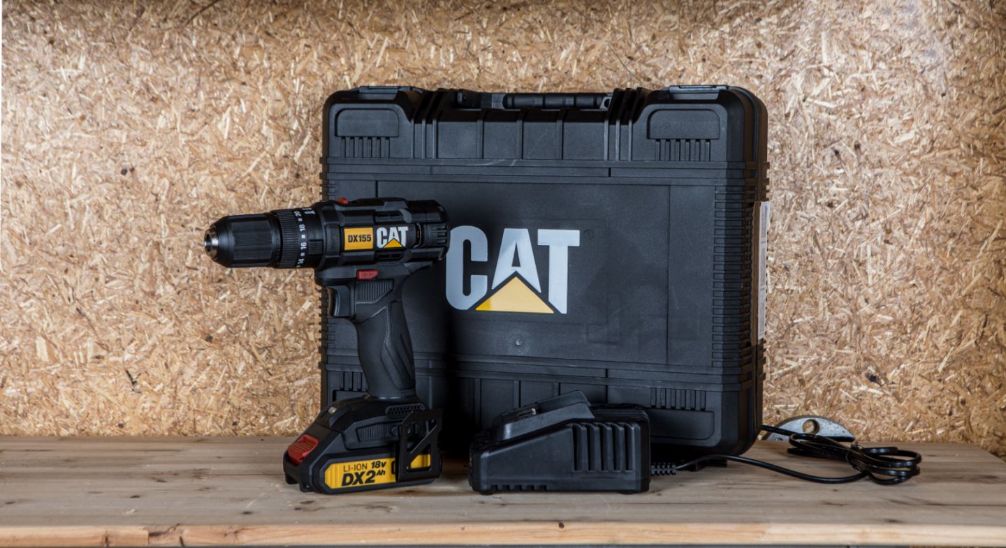 CAT aku-vibraciona bušilica zavrtač DX155.1 18V