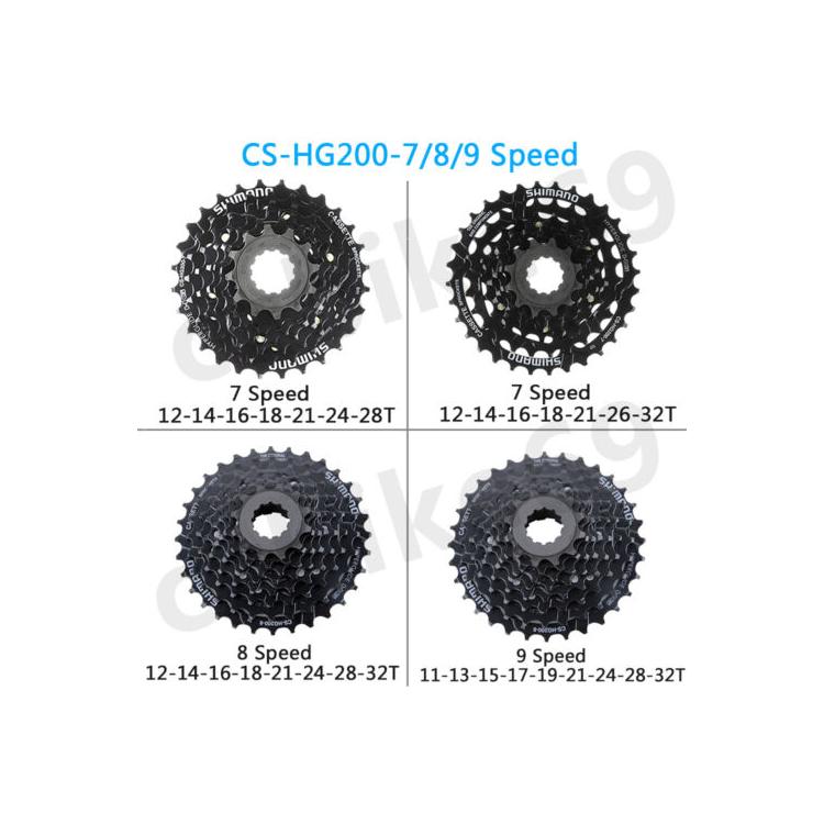 KAS.SHIMANO CS-HG200-9 12-32T