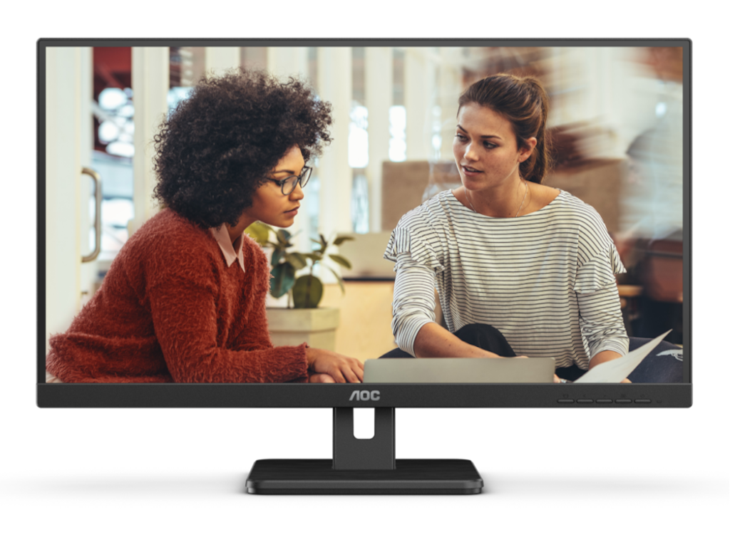 Monitor AOC 24E3UM 23.8"/VA/1920x1080/75Hz/4ms GtG/VGA,HDMI,DP,USB/zvucnici/crna