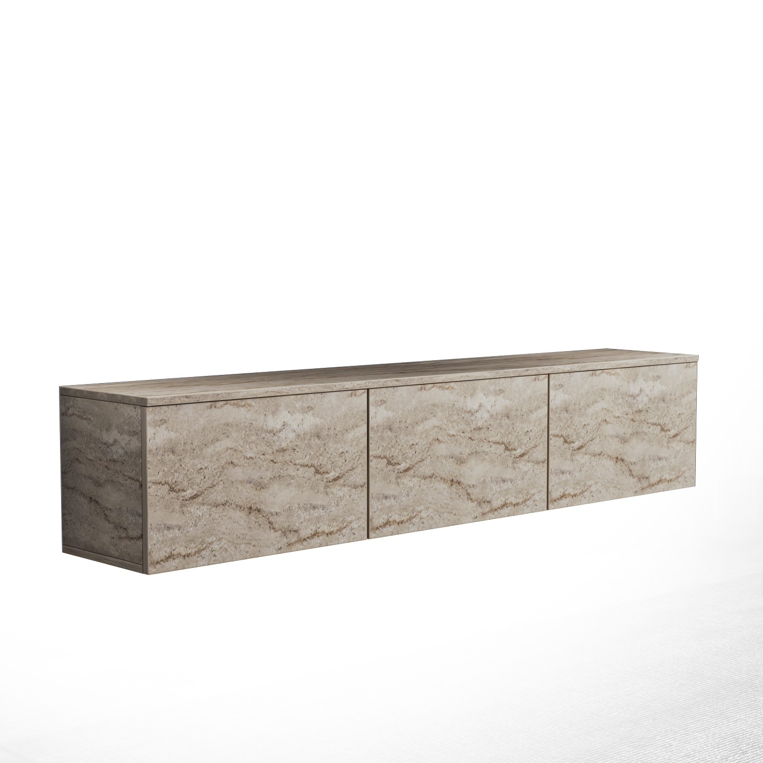 TV komoda Neon Illuminated - Travertin