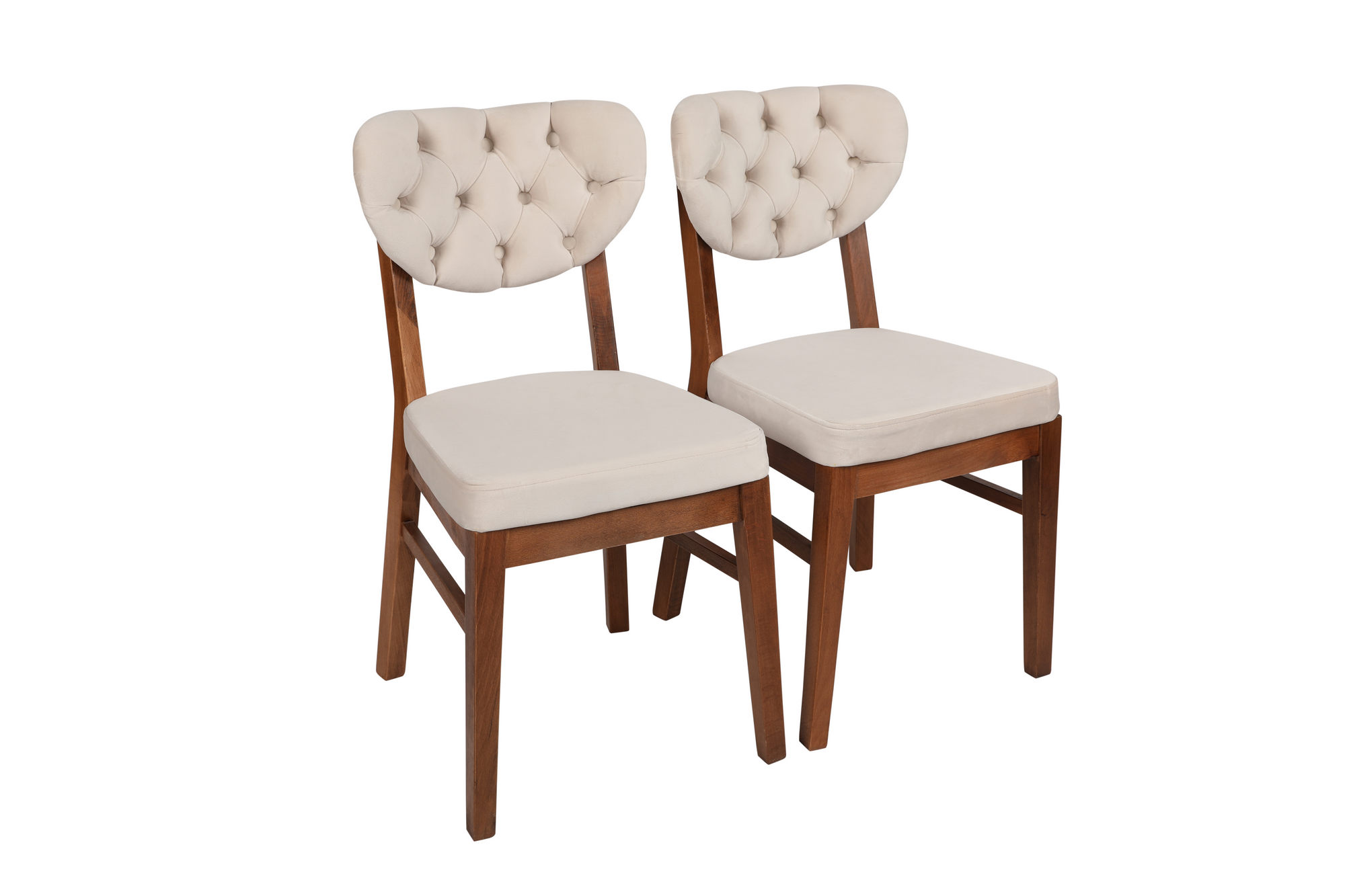 Set stolica (2 komada) Elma 760 V2 Orah, Bež