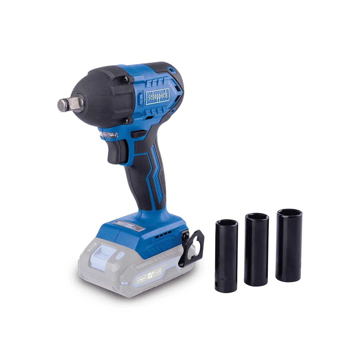 Scheppach Aku udarni odvijač 370Nm 1/2” Brushless IXES BC-IW350-X – Solo +POKLON BATERIJA 2Ah I PUNJAČ