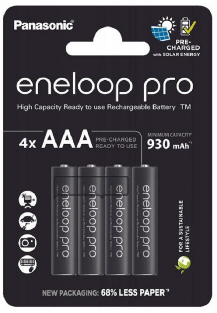 Panasonic bat. eneloop pro AAA/4B(BK-4HCDE/4CP)