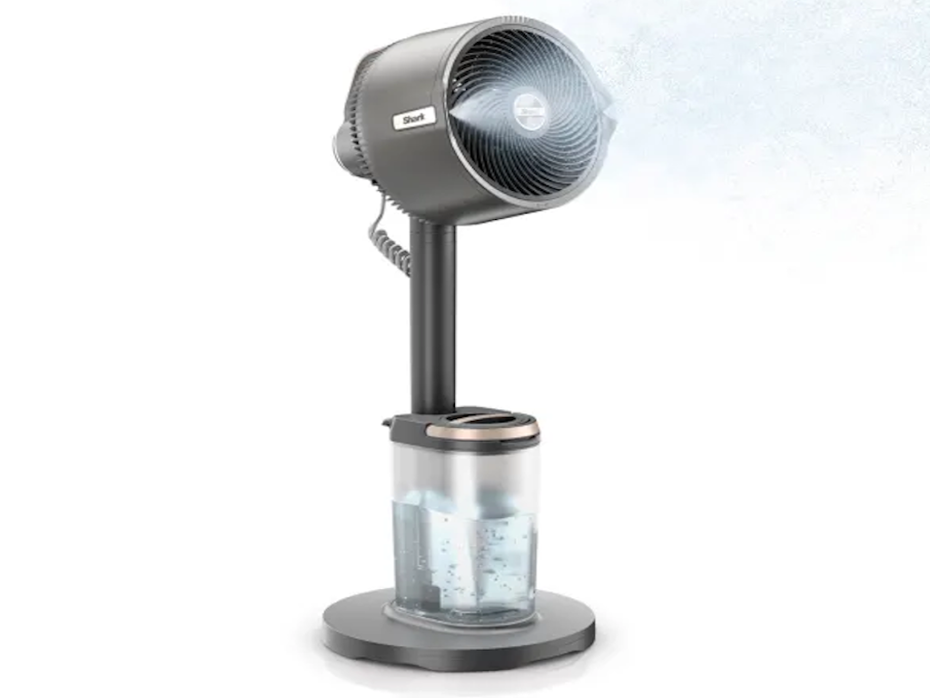 Ventilator SHARK FA300EU/FlexBreeze Pro Mist/siva