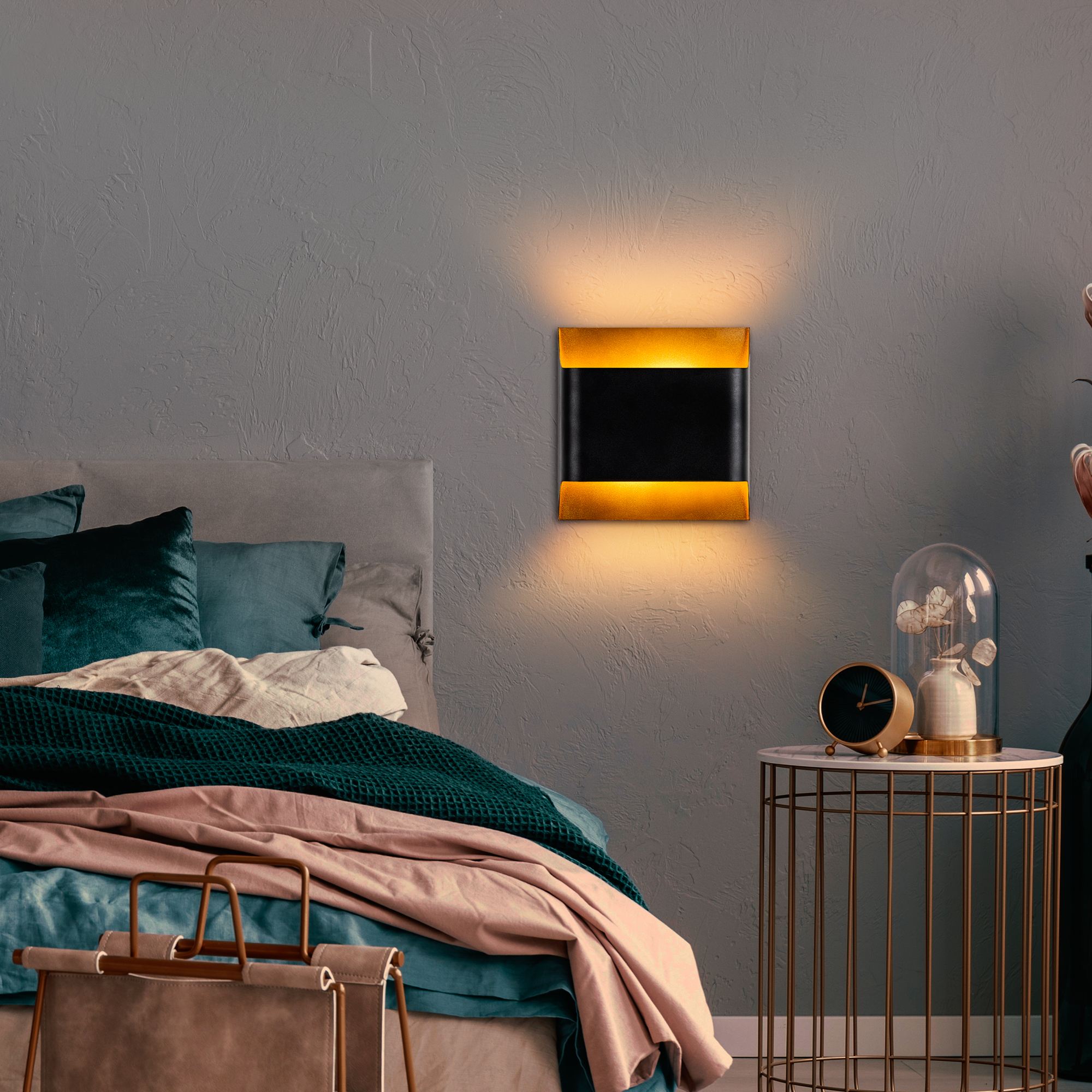 Zidna lampa Bera - 15301 Crna