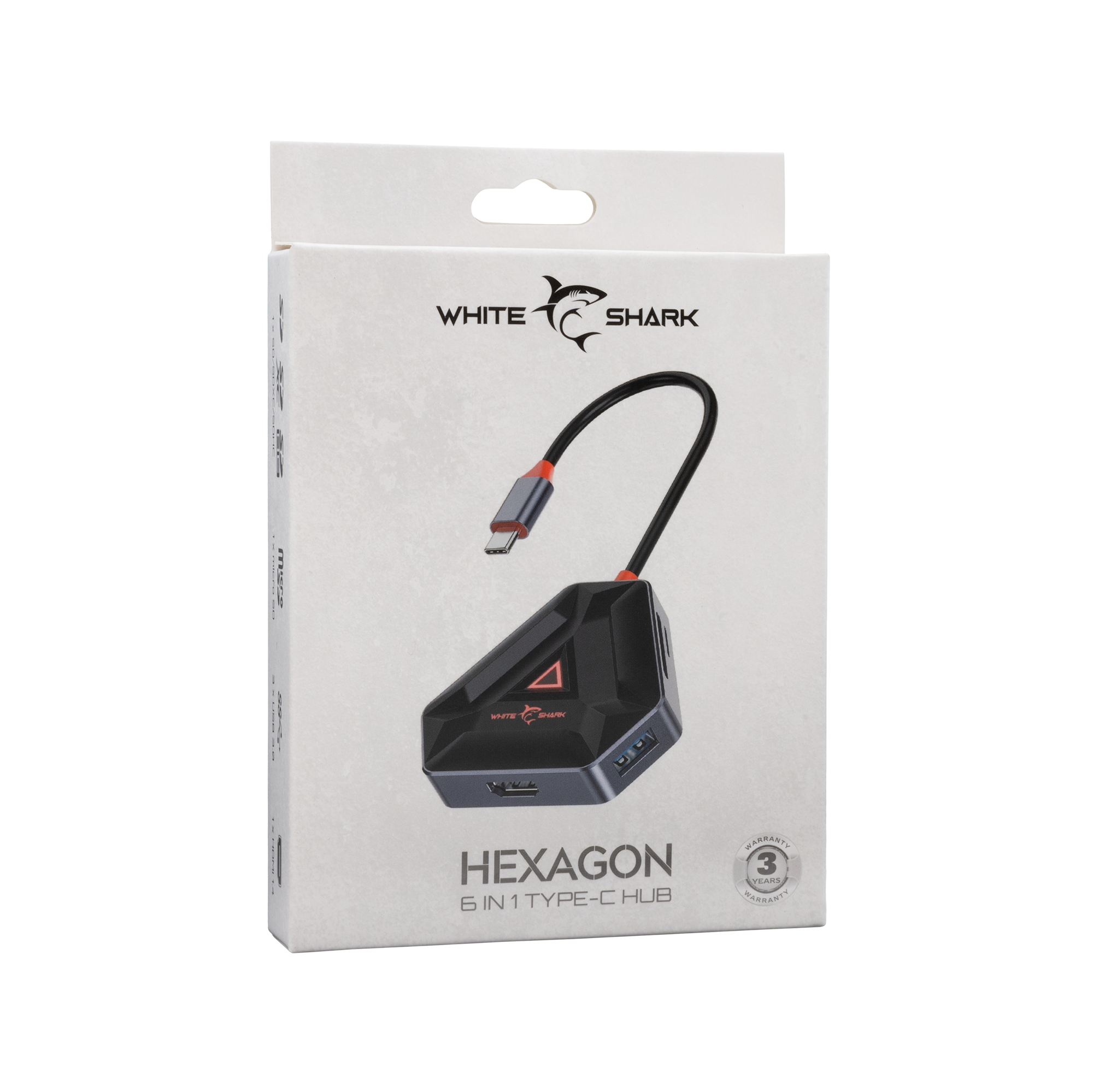 WS HEXAGON 6 u 1 USB - C HUB