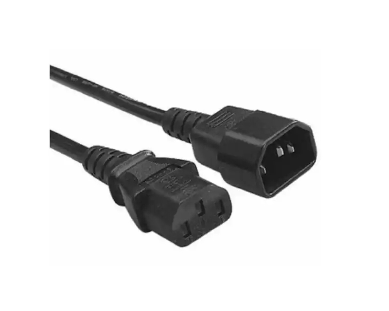 Kabl naponski C13 - C14 (UPS - PC) 1.8m crni