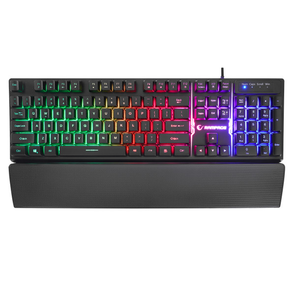 Tastatura USB Rampage KB-RX77 RUNNER US crna