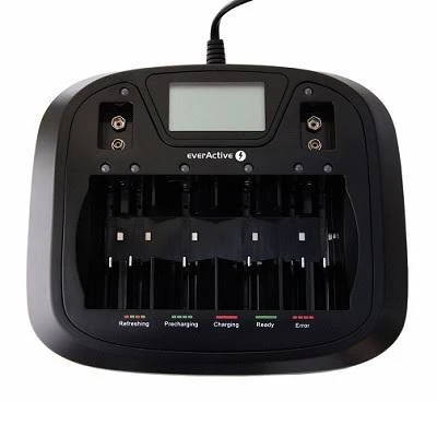 Punjac za ni-mh E.A. NC-900U, 8-kanal (6+2x9V) AC-NC-900U