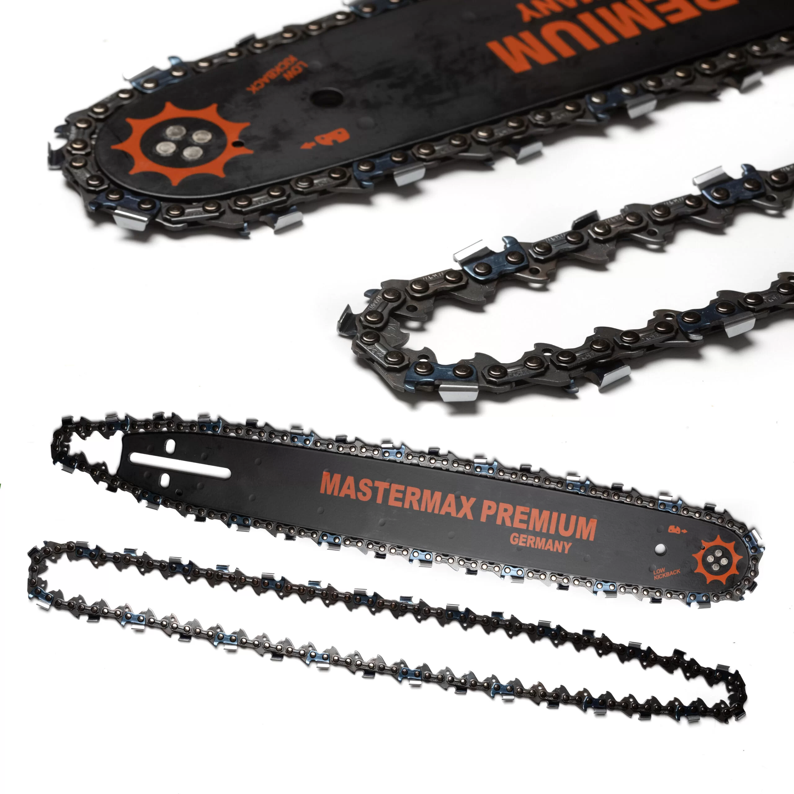 MASTERMAX Mač i dva lanca 45cm - 34 zuba - 3/8 korak za HUSQVARNU