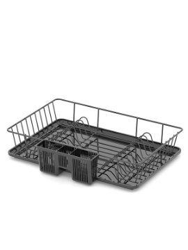 Oceđivač za sudove 49*38*9cm Black clasic Texell TDE-BC337