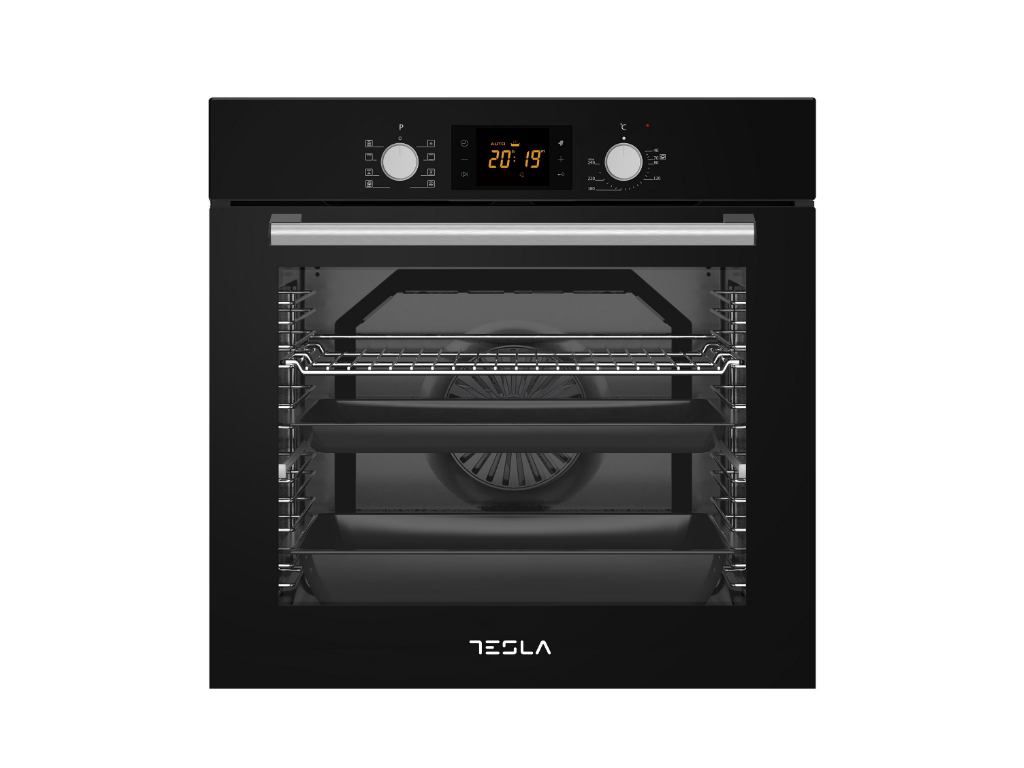 Ugradna rerna TESLA BO900SB ventilatorska/80L/mehanicka/crna