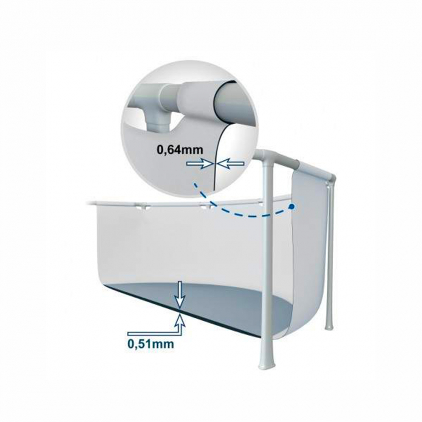PRISM FRAME bazen 5.49x1.22m