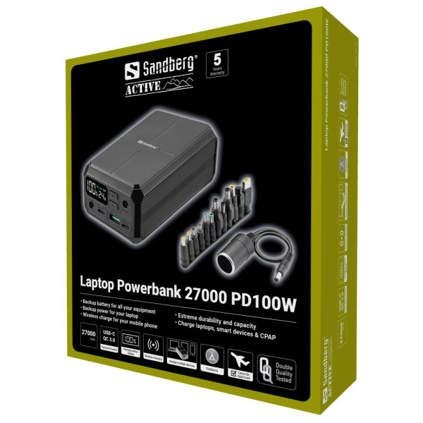 Powerbank Sandberg 421-13 27000mAh/99,9Wh/PD100W