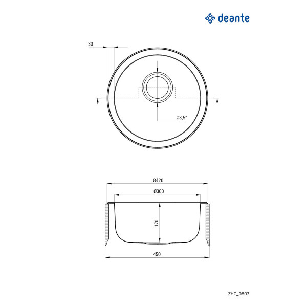 Deante Sudopera Twist 48/IX ZHC 0813