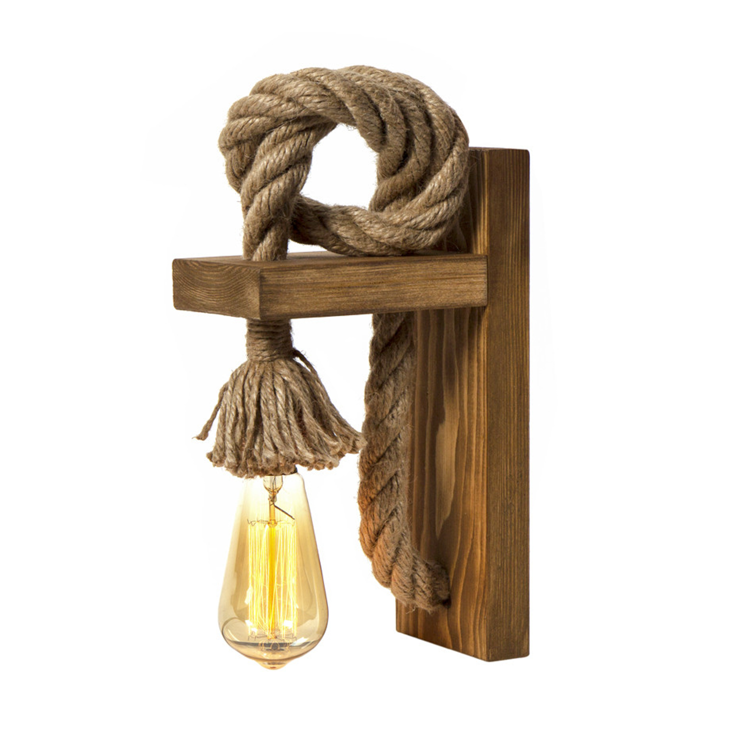 Zidna lampa KN14 Braon, Zlatna