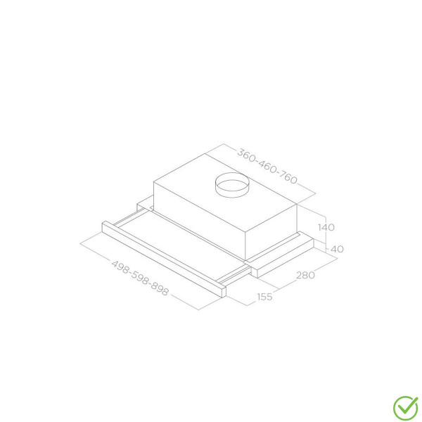 Aspirator ELITE14LUXWHA90