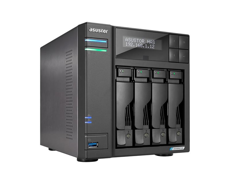 NAS Storage Server LOCKERSTOR 4 Gen2 AS6704T v2